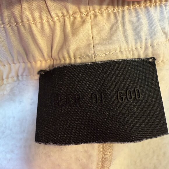 Fear of God Seventh Collection Sweatpants Joggers Pants Cotton Beige Medium - Picture 8 of 15